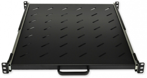 SH.0550.S20 - 19" police výsuvná, 1U, 550 mm, perforace