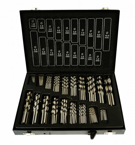 SILVER Velká sada vrtáků do kovu HSS 170ks EX10412