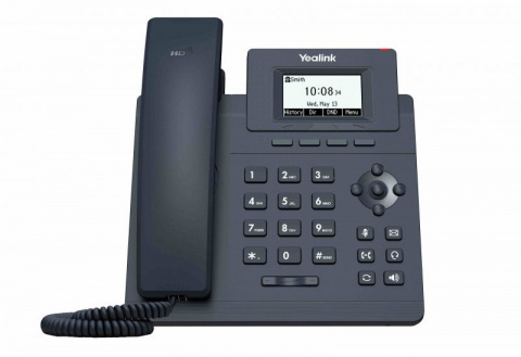 SIP-T30P - Yealink IP telefon, 1x SIP účet, PoE, 2,3" 132x64 LCD