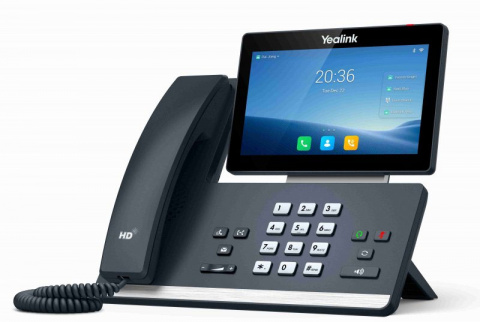 SIP-T58W - Yealink IP videotelefon, PoE, 7" bar. LCD, 27 prog.tl. GigE, WiFi