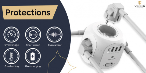 Síťový adaptér Viking AC Cube