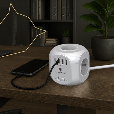 Síťový adaptér Viking AC Cube