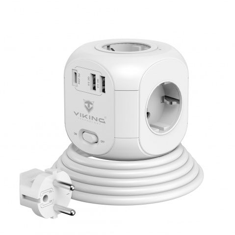 Síťový adaptér Viking AC Cube PD