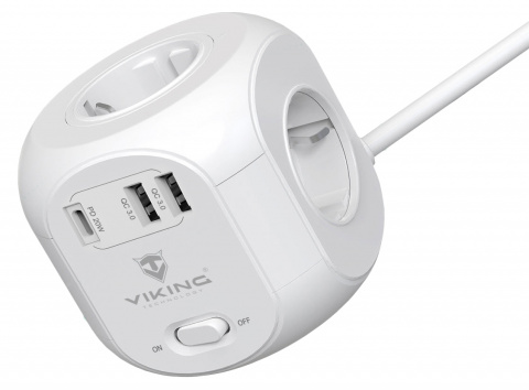 Síťový adaptér Viking AC Cube PD
