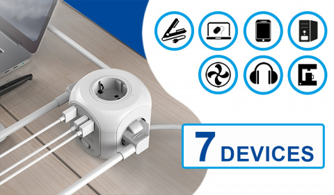 Síťový adaptér Viking AC Cube PD