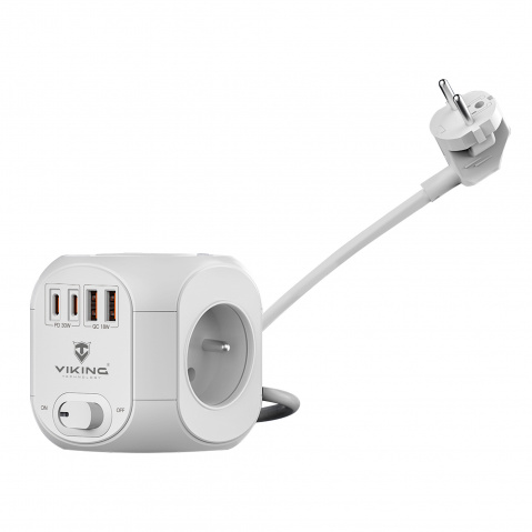 Síťový adaptér Viking AC CUBE PD30