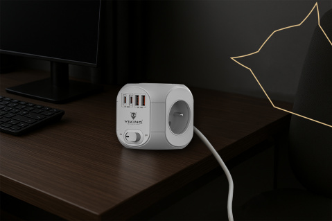 Síťový adaptér Viking AC CUBE PD30