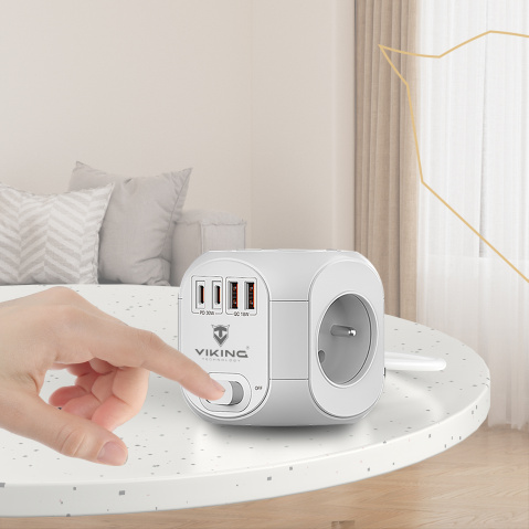 Síťový adaptér Viking AC CUBE PD30