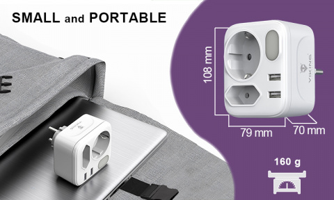 Síťový adaptér Viking AC22