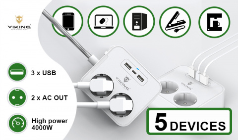 Síťový adaptér Viking AC23