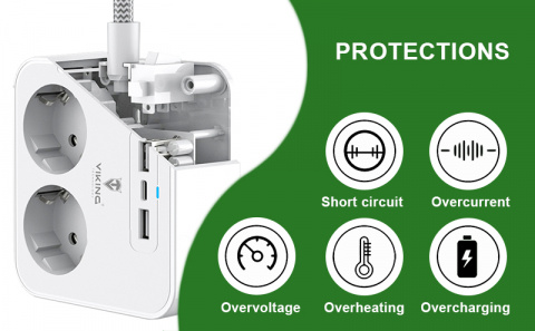 Síťový adaptér Viking AC23