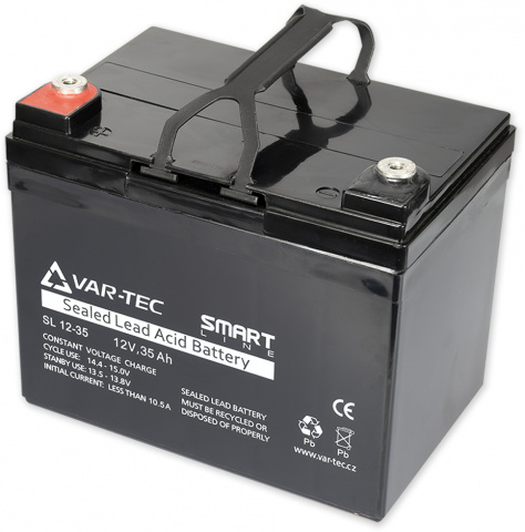 Smart Line 12V/35Ah - akumulátor SL12-35, životnost 3-5 let