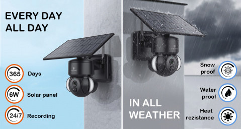 Solární HD kamera Viking HDs01 4G