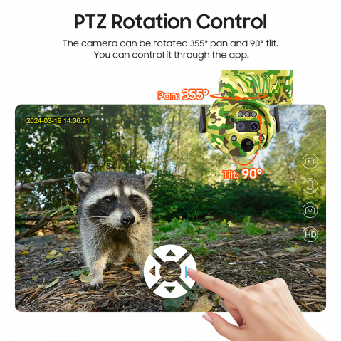 Solární kamera Viking HDs04 4G