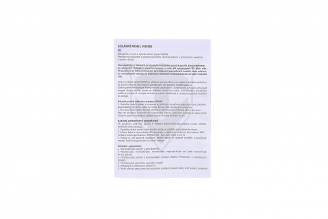 Solární panel Viking L60