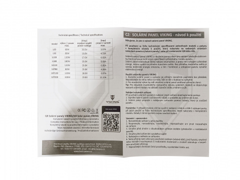 Solární panel Viking L60