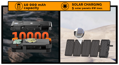 Solární powerbanka VIKING TYR I