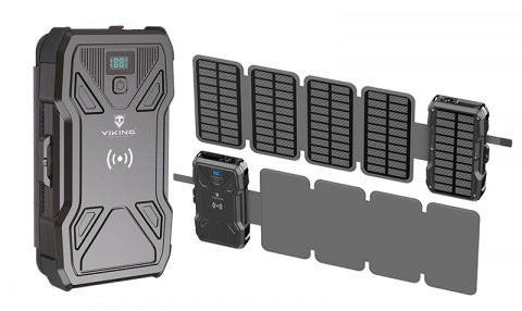 Solární powerbanka VIKING TYR II