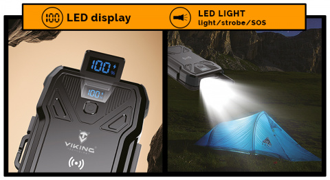 Solární powerbanka VIKING TYR III