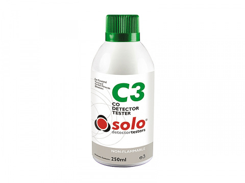 SOLO C3 - testovací sprej detektoru plynu CO