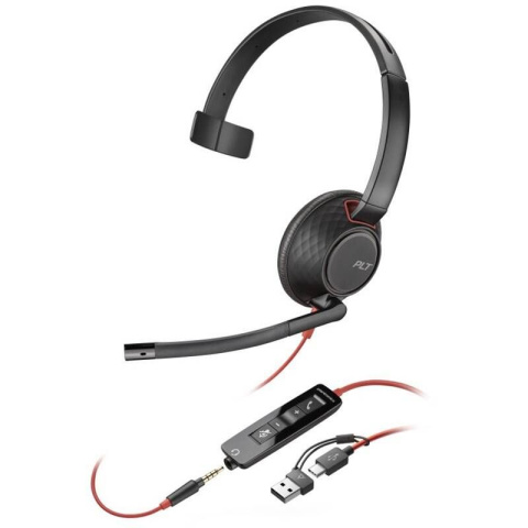 Souprava náhlavní Plantronics BLACKWIRE-C5210-USB-A