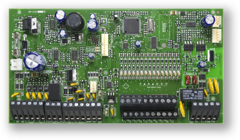 SP7000+ - na desce 2x16 zón, 4x PGM + relé