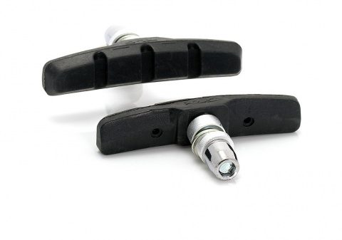 špalíky XLC BS-V01 V-Brake černé, 2 dílná sada