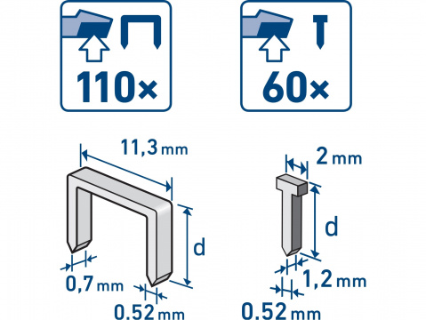 Sponkovačka a hřebíkovačka akumulátorová 4V 1300 mA Li-Ion Extol Craft 402901