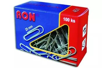 Spony dopisní RON, 451, 25 mm, 100 ks