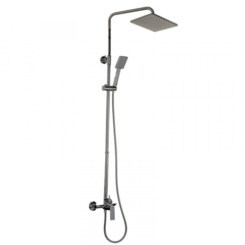 Sprchový sloup s baterií MIXXUS PREMIUM ALEX 003-J GRAPHITE, grafitová | ALEX 003J GRAPHITE