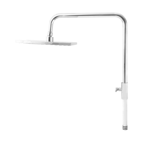 Sprchový sloup s baterií MIXXUS PREMIUM ALEX 003-J WHITE-CHROME, bílý-chrom | ALEX 003-J WHITE-CHROME