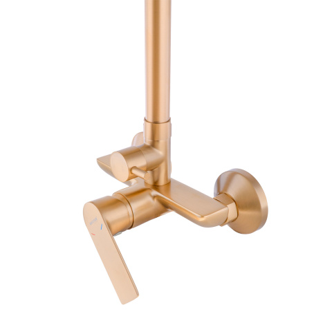 Sprchový sloup s baterií MIXXUS PREMIUM ALEX 003J BRUSHED GOLD | ALEX 003J BRUSHED GOLD