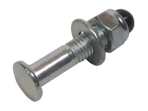 šroub podsedlový+matice M8x35 stříbrný