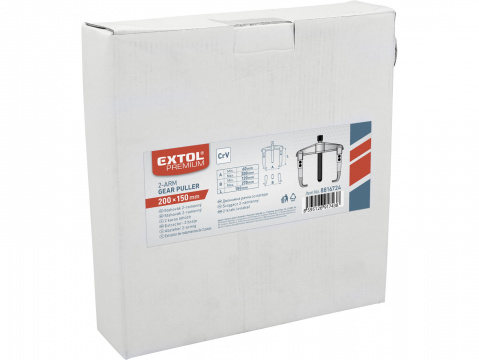 Stahovák dvouramenný kovaný 200 x 150mm Extol Premium