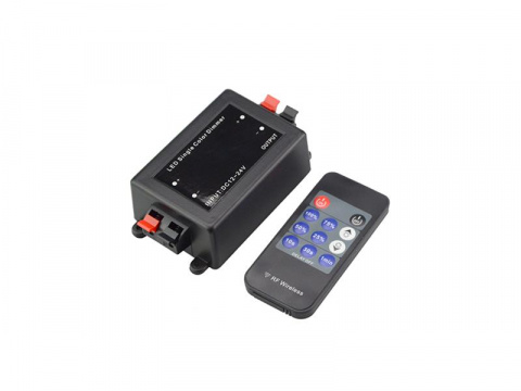 Stmívač pro led pásky se zpožděním + dálkové ovládání