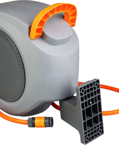 STREND PRO Automatický nástěnný naviják se zahradní hadicí 1/2“ délka 20+2 m