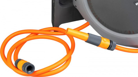 STREND PRO Automatický nástěnný naviják se zahradní hadicí 1/2“ délka 35+2 m