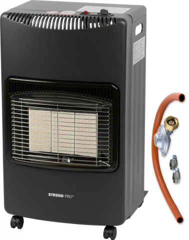 STREND PRO DA-201F Plynové topidlo 4,2kW ohřívač přímotop + hadice a regulátor