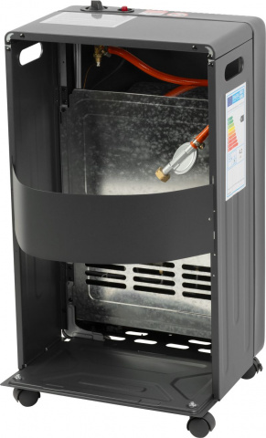 STREND PRO DA-201F Plynové topidlo 4,2kW ohřívač přímotop + hadice a regulátor