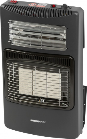 STREND PRO DA-201QAF Plynové topidlo 2v1 4,2kW+1,2kW ohřívač přímotop + hadice a regulátor