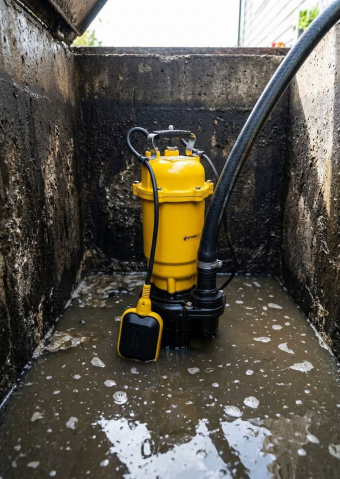STREND PRO Kalové čerpadlo 750W s řezacím nožem do septiku