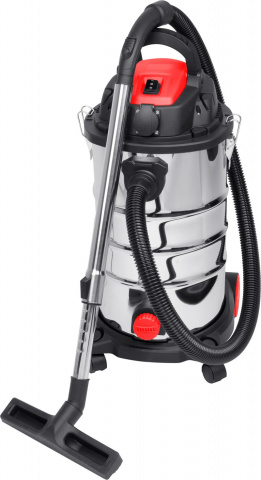 STREND PRO MWD206S Průmyslový dílenský vysavač 1200W, 30l, oklep filtru