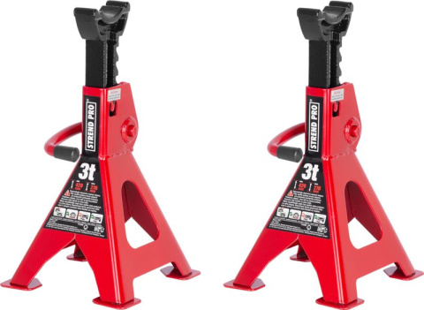 STREND PRO Podstavce, podpěry pod auto 3t, 280-430mm, sada 2ks