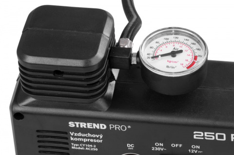 STREND PRO Přenosný kompresor 12/230V 8bar