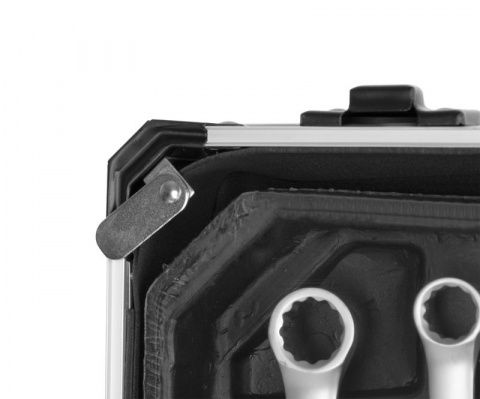 STREND PRO Sada nářadí 117 dílů v pojízdném ALU kufru