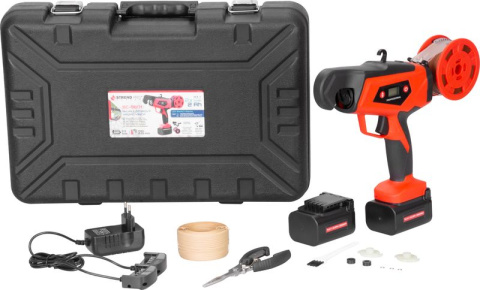 STREND PRO SC-9601 Aku vazač na vinnou révu, vázací kleště 14V 2x2.0Ah