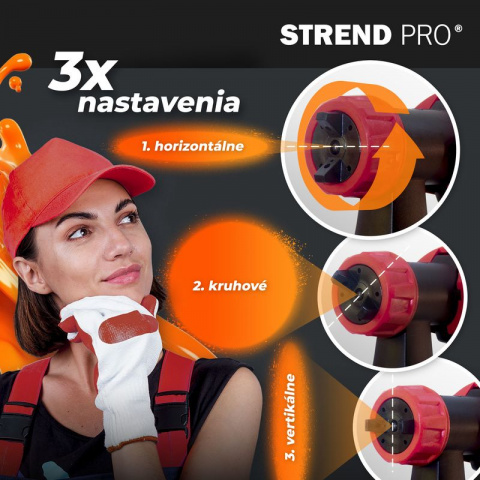 STREND PRO SG06-800 Univerzální stříkací pistole, elektrická, 550W, 800 ml