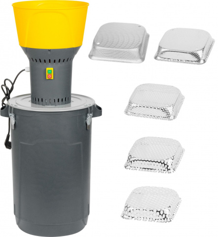 STREND PRO Šrotovník 60l, 1300W, drtič na obilí + sada sítek