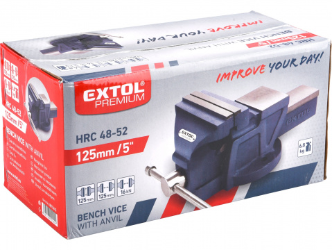 Svěrák Extol Premium neotočný 125 mm