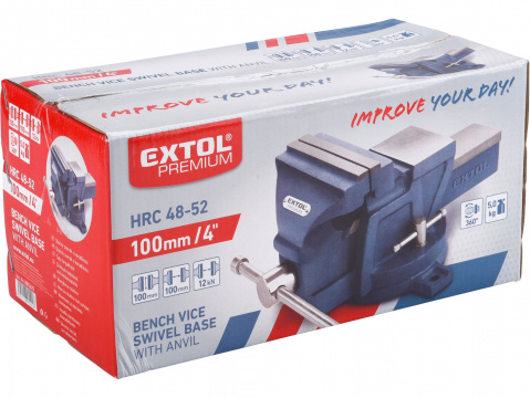 Svěrák Extol Premium otočný 100 mm